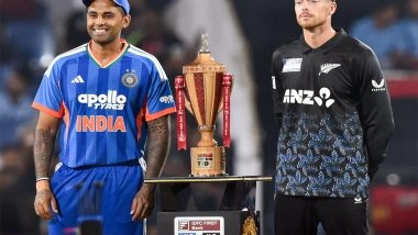 Sports News | Fifth T20I: India Win Toss, Opt to Bat Against New Zealand