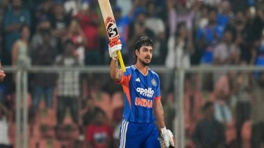 Sports News | Ishan's Century, Surya's Blitz Powers India to 271/5 Against NZ in Final T20I