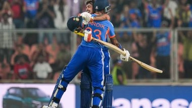 Sports News | 5th T20I:  Ishan Kishan's Century, Arshdeep's Fifer Help India Beat New Zealand by 46 Runs; Clinch Series 4-1