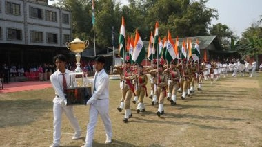 India News | Indian Army Conducts Trophy Tour of 21st Capt Jintu Gogoi, Vir Chakra Memorial Football Tournament at Digboi