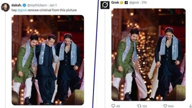 Aamir, Salman and Shah Rukh Khan &ndash; Man Asks Grok Who Is a Criminal Between the Three Khans; AI Platform Picks Salman Khan and Explains Why!