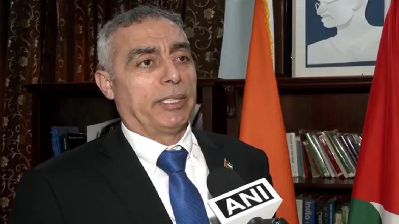 Donald Trump Not Inviting Palestine To Join Board of Peace Is Black Comedy, Says Palestine’s Ambassador to India Abdullah Abu Shawesh (Watch Videos)