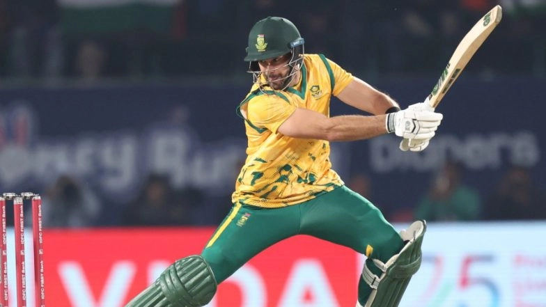 South Africa Announces 15-Member Squad For ICC T20 World Cup 2026; Aiden Markram to Lead, Ryan Rickelton and Tristan Stubbs Excluded