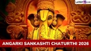 Angarki Sankashti Chaturthi 2026: As Devotees Observe First Sankashti Chaturthi of the Year Today, Know Sakat Chauth Moonrise Timings for Mumbai and Other Cities