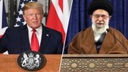 Iran&rsquo;s Supreme Leader Ayatollah Ali Khamenei Calls Donald Trump &lsquo;Criminal&rsquo; for Backing Protests and Blames Demonstrators for Deaths