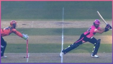 Was Babar Azam Out or Not Out? Cricket Fans Divided Over Third Umpire&rsquo;s Controversial Stumping Decision During Perth Scorchers vs Sydney Sixers BBL 2025-26 Qualifier Match