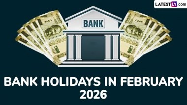 Bank Holidays in February 2026: Banks To Remain Closed for 9 Days Next Month; Check Full List Here