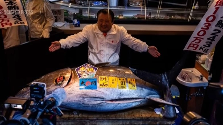 Japan: Sushi Chain Pays Record USD 3.2 Million for Bluefin Tuna at Tokyo&rsquo;s New Year Auction
