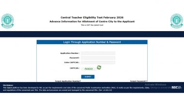 CTET 2026 Exam: CBSE Releases City Intimation Slip for Central Teacher Eligibility Test Examination at ctet.nic.in, Know Steps To Download