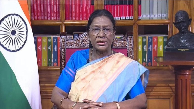 Droupadi Murmu Republic Day 2026 Speech: President Highlights Vande Mataram’s Role in India’s Freedom Struggle (Watch Video)