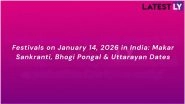 List of Festivals on January 14, 2026 in India