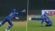 G Kamalini Catch Video: Watch Mumbai Indians Women Wicketkeeper Take Stunning One-Handed Catch to Dismiss Jemimah Rodrigues During MI-W vs DC-W WPL 2026 Match