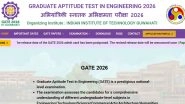 GATE 2026 Admit Card at gate2026.iitg.ac.in: IIT Guwahati Postpones Release of Hall Ticket for Graduate Aptitude Test in Engineering Exam, Know Steps To Download Admit Card When Out
