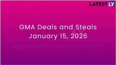GMA Deals and Steals January 15, 2026: Check Savings on Home and Kitchen Essentials