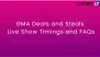 Looking For GMA Deals and Steals Today? Live Show Timings and FAQs