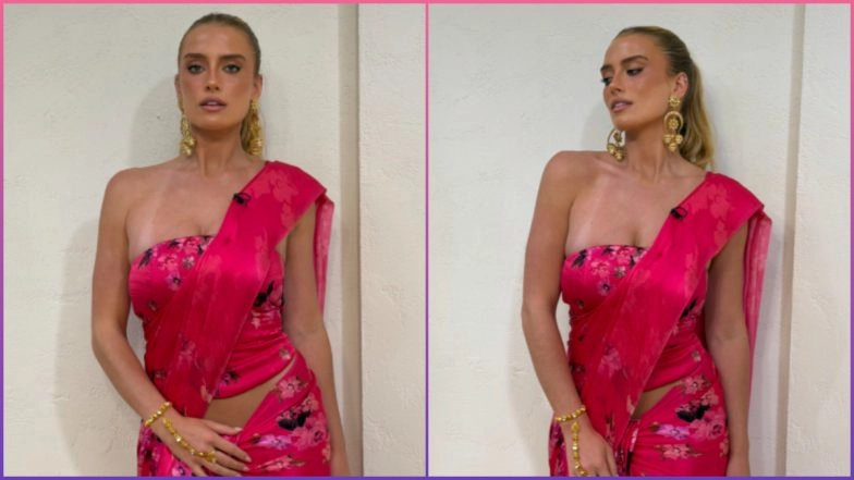 Grace Hayden Dons Saree as She Extends India's Republic Day and Australia Day Greetings