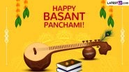 Happy Basant Panchami 2026 Greetings, Messages and Maa Saraswati Photos Happy Basant Panchami 2026 Greetings, Messages and Maa Saraswati Photos