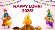 Lohri 2026: Wishes, Greetings, Messages, Images and HD Wallpapers To Celebrate the Harvest Festival
