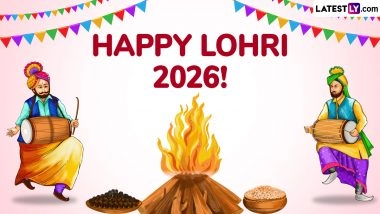 Lohri 2026: Wishes, Greetings, Messages, Images and HD Wallpapers To Celebrate the Harvest Festival
