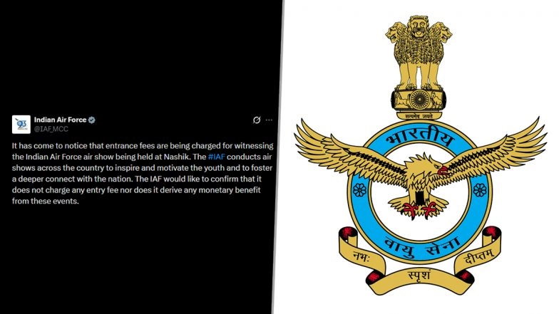 IAF Air Show Nashik: Is There an Entry Fee? Indian Air Force Reveals the Truth