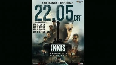 &lsquo;Ikkis&rsquo; Box Office: Agastya Nanda and Simar Bhatia Film Opens 2026 on Powerful Note, Newcomers Drive Impressive INR 22.05 Crore in Opening Weekend
