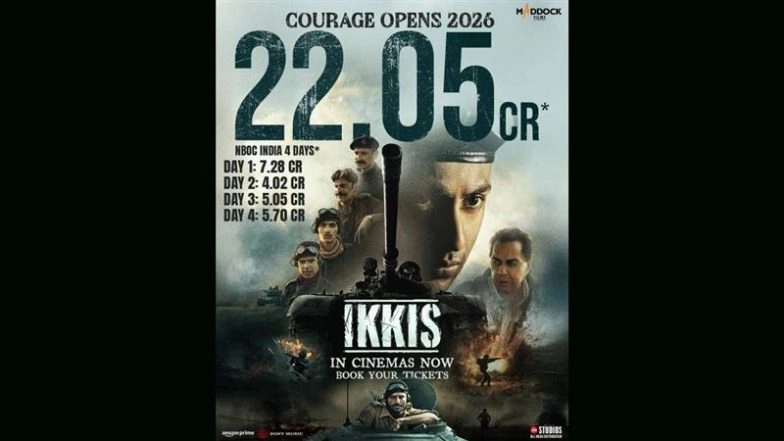‘Ikkis’ Box Office: Agastya Nanda Film Collects INR 22.05 Crore on Opening Weekend