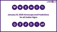 Today's Daily Horoscope and Zodiac Predictions: January 10, 2026