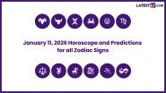 Today's Daily Horoscope and Zodiac Predictions: January 11, 2026