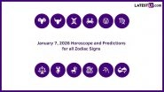 Today's Daily Horoscope and Zodiac Predictions: January 7, 2026 Today's Daily Horoscope and Zodiac Predictions: January 7, 2026