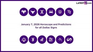 Today's Daily Horoscope and Zodiac Predictions: January 7, 2026