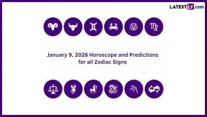 Today's Daily Horoscope and Zodiac Predictions: January 9, 2026