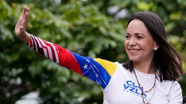 US Strikes on Venezuela: Who Is Maria Corina Machado? Nobel Peace Prize Winner in Spotlight After Donald Trump Captures Nicolas Maduro
