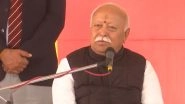 India Morally Responsible To Instil Righteousness and Ethical Values in World, Says RSS Chief Mohan Bhagwat (Watch Video)