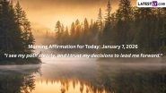 Daily Morning Affirmation for Today: 7th January 2026