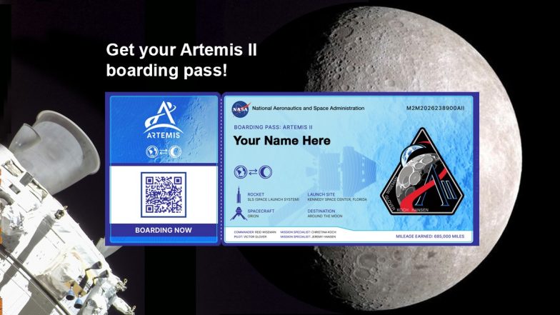 How To Send Your Name To the Moon? A Step-by-Step Guide for NASA Artemis II Mission Digital Boarding Pass