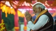 PM Narendra Modi Offers Prayers at Somnath Temple in Gujarat, Participates in Omkar Mantra Chanting (See Pics and Video)