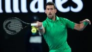 Australian Open 2026: Novak Djokovic Wins 100th Match in Melbourne As Shang Juncheng and Swiatek Reach Second Round