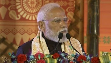 'Melodies of Music Echoing Where Curfew-Like Silence Prevailed': PM Narendra Modi Hails Bodo Peace Accord in Assam (Watch Videos)