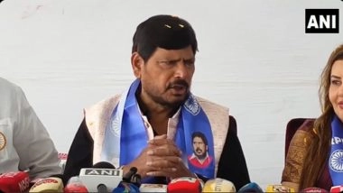&lsquo;Joining NDA Will Bring More Money to Kerala&rsquo;: Union Minister Ramdas Athawale Urges CM Pinarayi Vijayan to Join NDA (Watch Video)