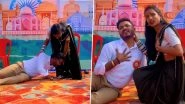 Republic Day or Romance? Video of 'Reel Creator' Dancing With Woman on Stage at School Event Goes Viral, Netizens React