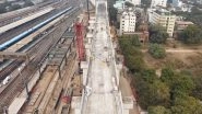 Mumbai-Ahmedabad Bullet Train Project: 100-Metre Long &lsquo;Make in India&rsquo; Steel Bridge Completed Over Underground Metro Tunnel in Ahmedabad