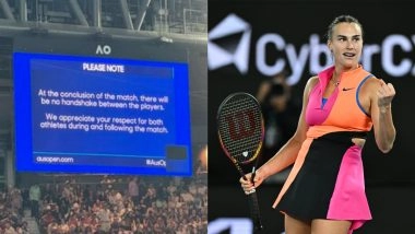 No Handshake, Hindrance Call Controversy Dominates Aryna Sabalenka's Australian Open 2026 Final Entry