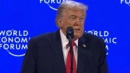 &lsquo;I Stopped So Many Wars, Including India-Pakistan War&rsquo;, Says US President Donald Trump at World Economic Forum in Davos