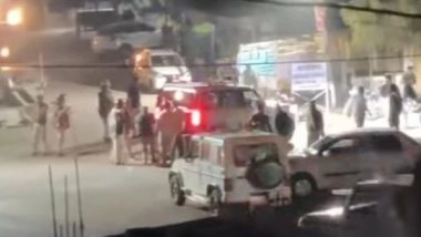 Ujjain Violence: Tension in Madhya Pradesh’s Tarana Amid Clash Between 2 Groups; Buses Set Afire, Stone-Pelting Reported (Watch Videos)
