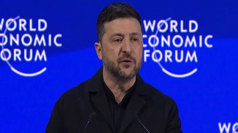 US, Ukraine, Russia Officials To Hold Trilateral Meeting in UAE, Announces Ukrainian President Volodymyr Zelenskyy at World Economic Forum in Davos