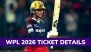 Book TATA WPL 2026 Tickets Online