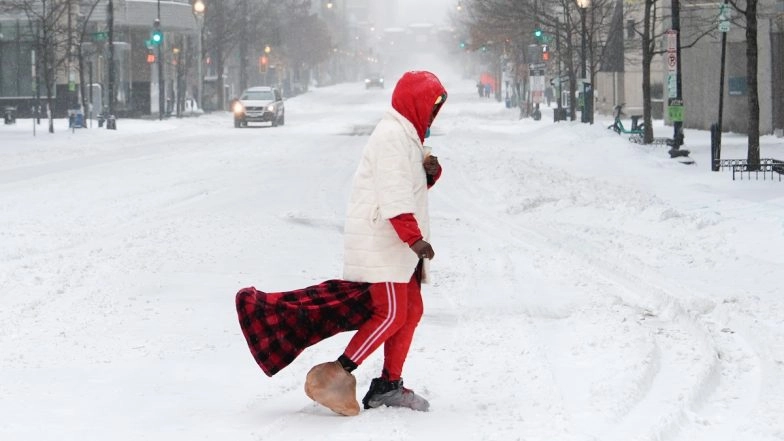 Winter Storm in US: Massive Storm Causes 850,000 Power Outages, Forces 10,000 Flight Cancellations