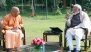 Uttar Pradesh CM Yogi Adityanath Meets PM Narendra Modi in Delhi, Receives Guidance on UP’s Development (See Pics)
