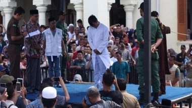 Indonesia: Couple Caned 140 Times Each by Sharia Police for S*x Outside Marriage and Alcohol