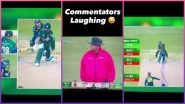 Pakistan's Third Umpire Mistakes Babar Azam for a Left-Handed Batsman During DRS Call, Commentators Laugh Out Loud (Watch Video) Pakistan's Third Umpire Mistakes Babar Azam for a Left-Handed Batsman During DRS Call, Commentators Laugh Out Loud (Watch Video)
